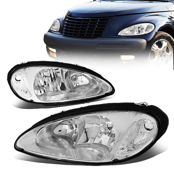 Factory Style Headlights<br>01-05 Chrysler PT Cruiser