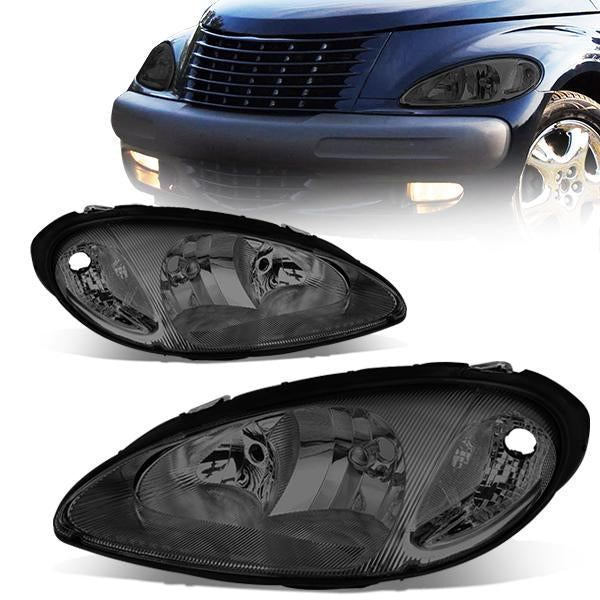 Factory Style Headlights<br>01-05 Chrysler PT Cruiser