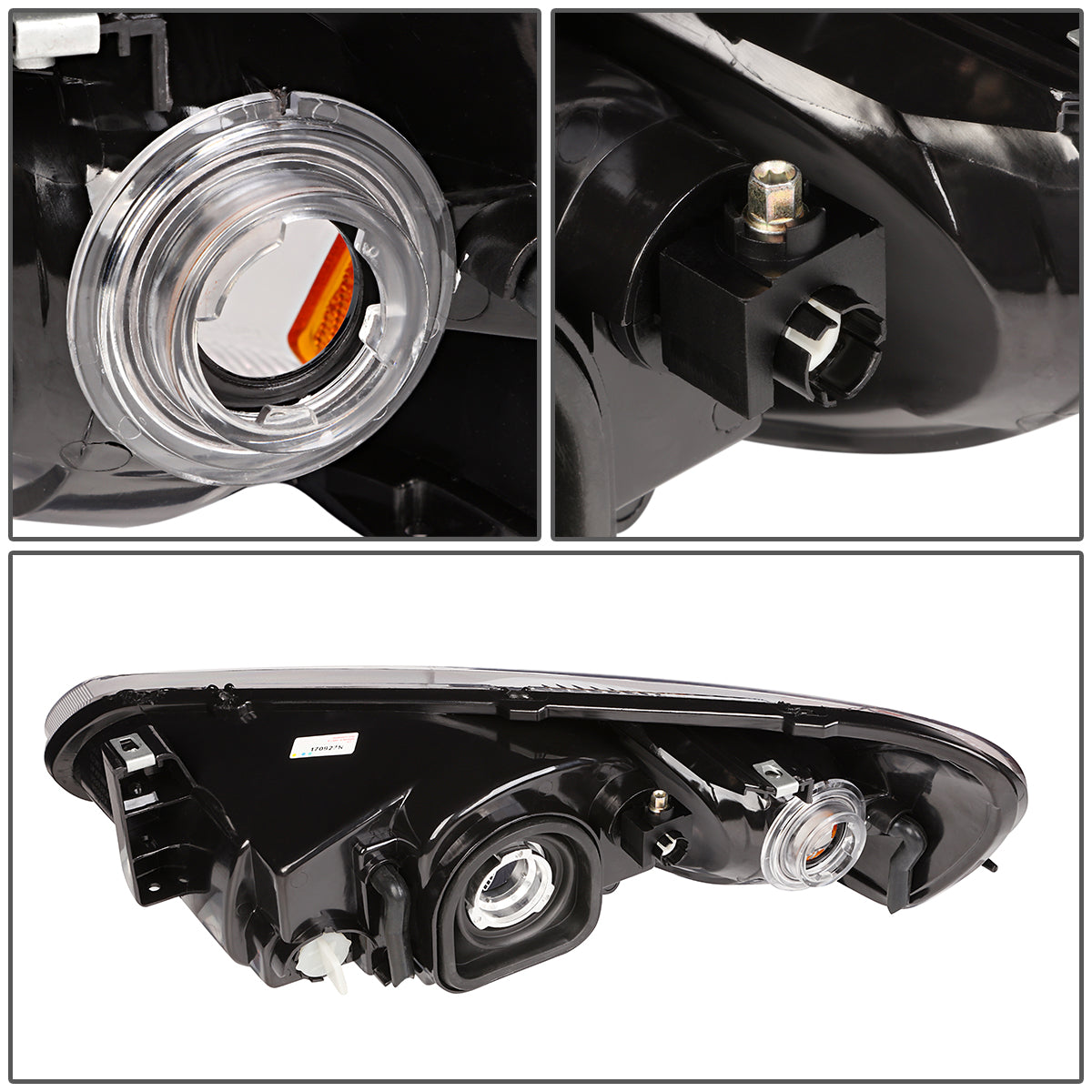 Factory Style Headlights<br>01-03 Chrysler Sebring, 01-06 Dodge Stratus