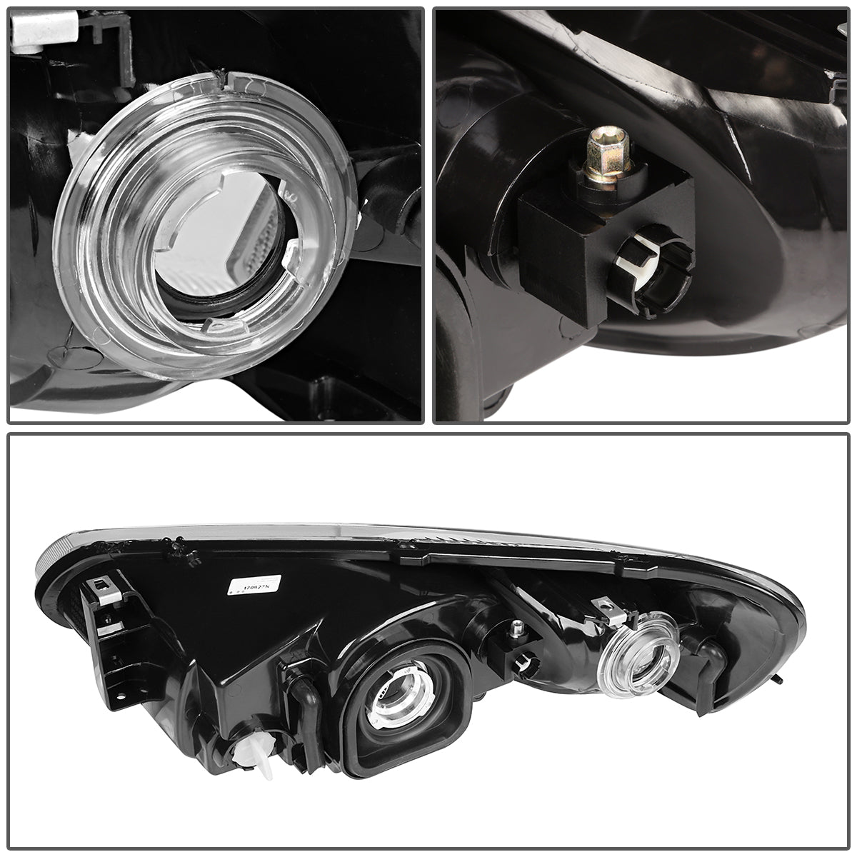 Factory Style Headlights<br>01-03 Chrysler Sebring, 01-06 Dodge Stratus