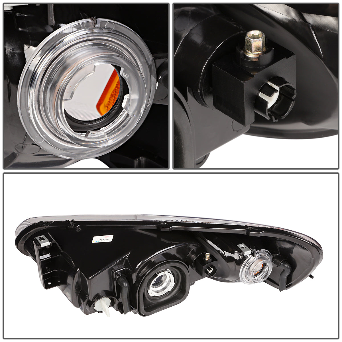 Factory Style Headlights<br>01-03 Chrysler Sebring, 01-06 Dodge Stratus