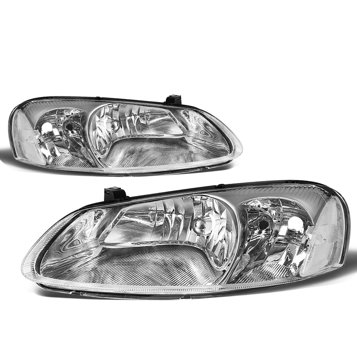 Factory Style Headlights<br>01-03 Chrysler Sebring, 01-06 Dodge Stratus