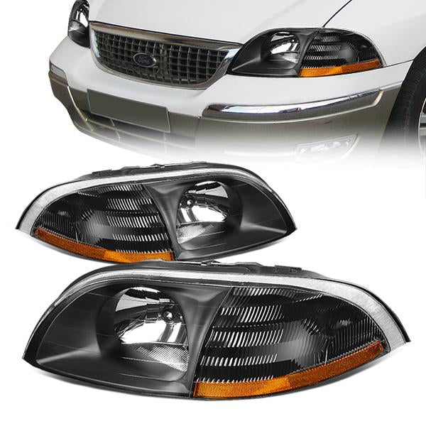 Factory Style Headlights<br>99-03 Ford Windstar