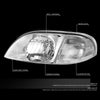 Factory Style Headlights<br>99-03 Ford Windstar