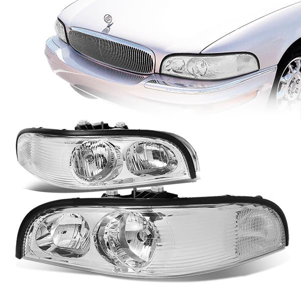 Factory Style Headlights<br>97-05 Buick Park Avenue