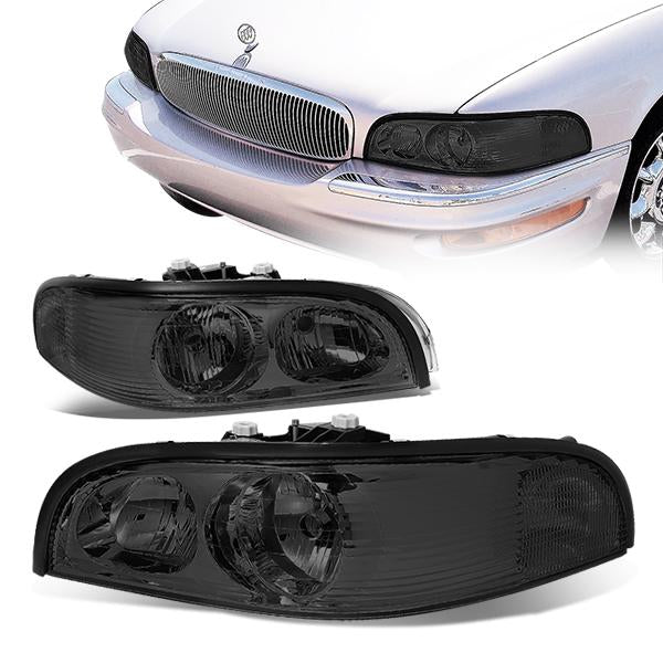 Factory Style Headlights<br>97-05 Buick Park Avenue