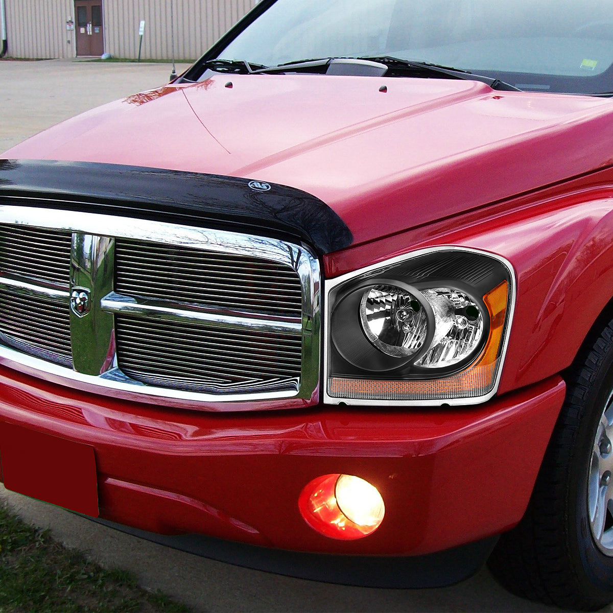 Factory Style Headlights<br>04-06 Dodge Durango