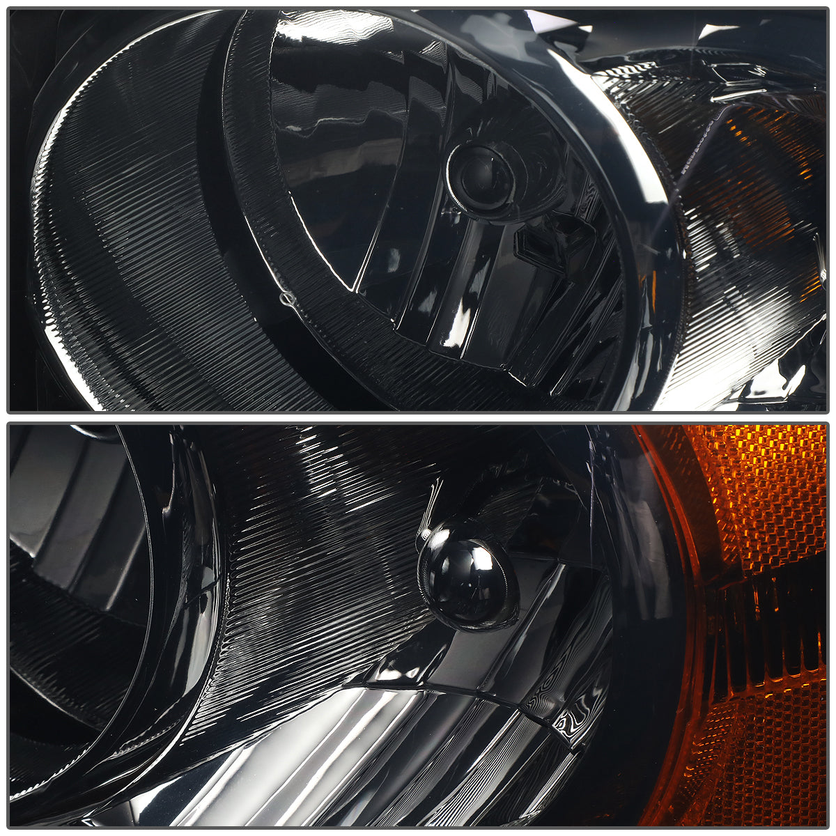 Factory Style Headlights<br>04-06 Dodge Durango