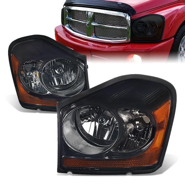 Factory Style Headlights<br>04-06 Dodge Durango