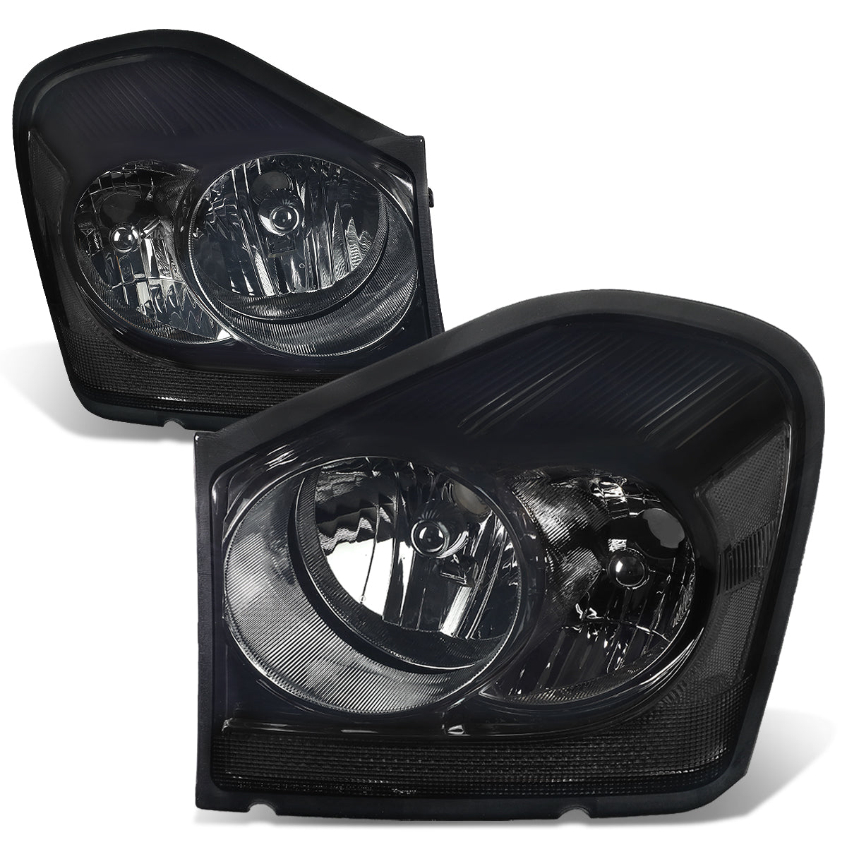 Factory Style Headlights<br>04-06 Dodge Durango