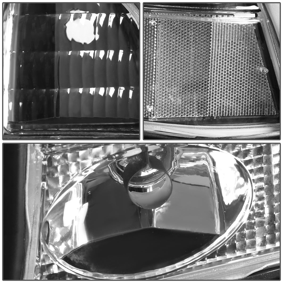 Factory Style Headlights<br>98-05 GMC Jimmy Sonoma, 98-01 Oldsmobile Bravada