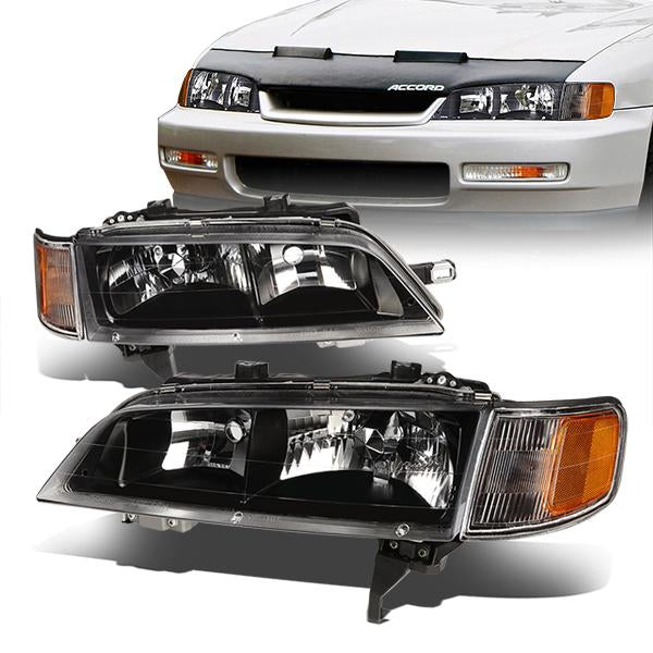 Factory Style Headlights<br>94-97 Honda Accord