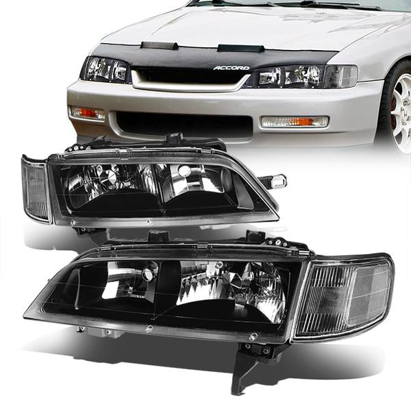 Factory Style Headlights<br>94-97 Honda Accord