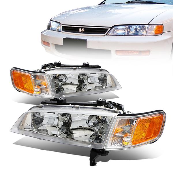 Factory Style Headlights<br>94-97 Honda Accord