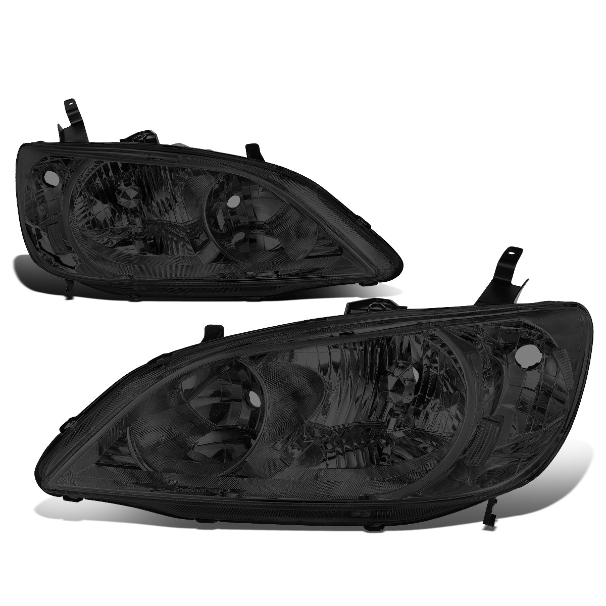 Factory Style Headlights <br>04-05 Honda Civic Sedan/ Coupe