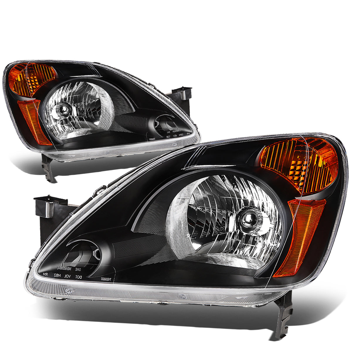 Factory Style Headlights<br>02-04 Honda CR-V