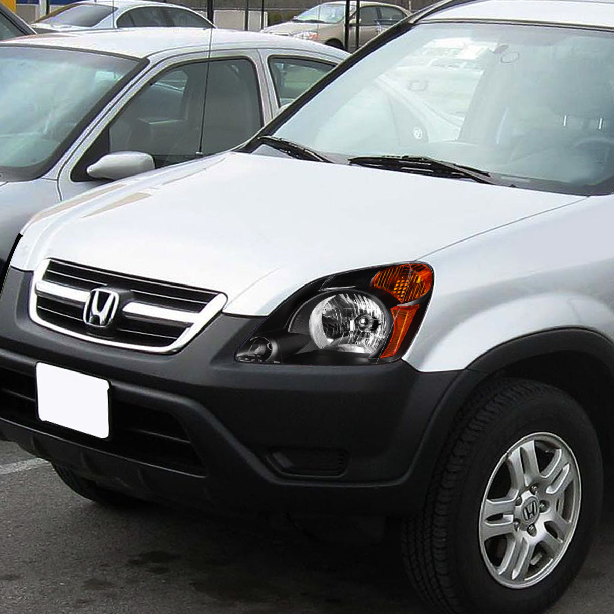 Factory Style Headlights<br>02-04 Honda CR-V