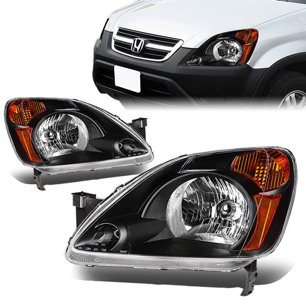 Factory Style Headlights<br>02-04 Honda CR-V