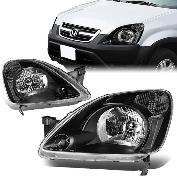 Factory Style Headlights<br>02-04 Honda CR-V