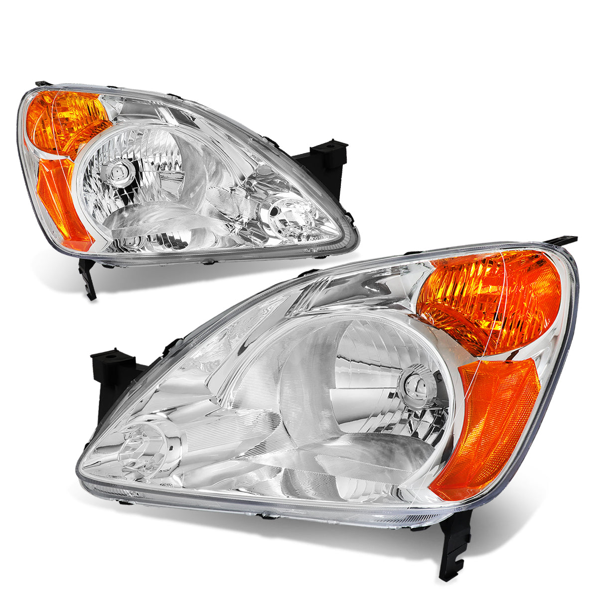 Factory Style Headlights<br>02-04 Honda CR-V