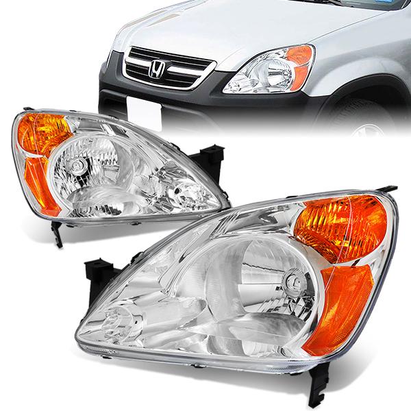 Factory Style Headlights<br>02-04 Honda CR-V