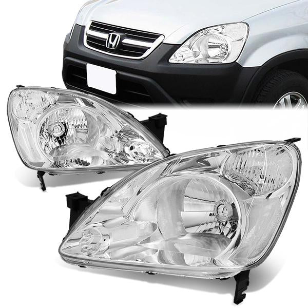Factory Style Headlights<br>02-04 Honda CR-V