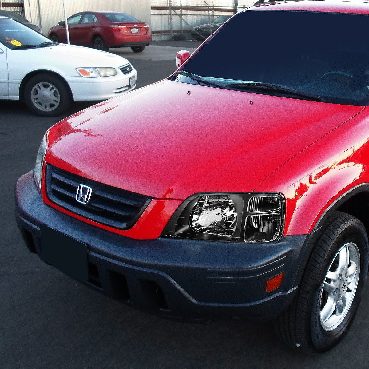 Factory Style Headlights<br>97-01 Honda CRV