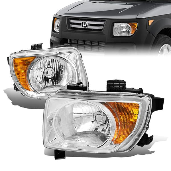 Factory Style Headlights<br>03-08 Honda Element