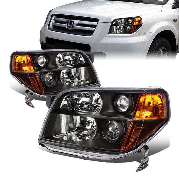 Factory Style Projector Headlights<br>06-08 Honda Pilot