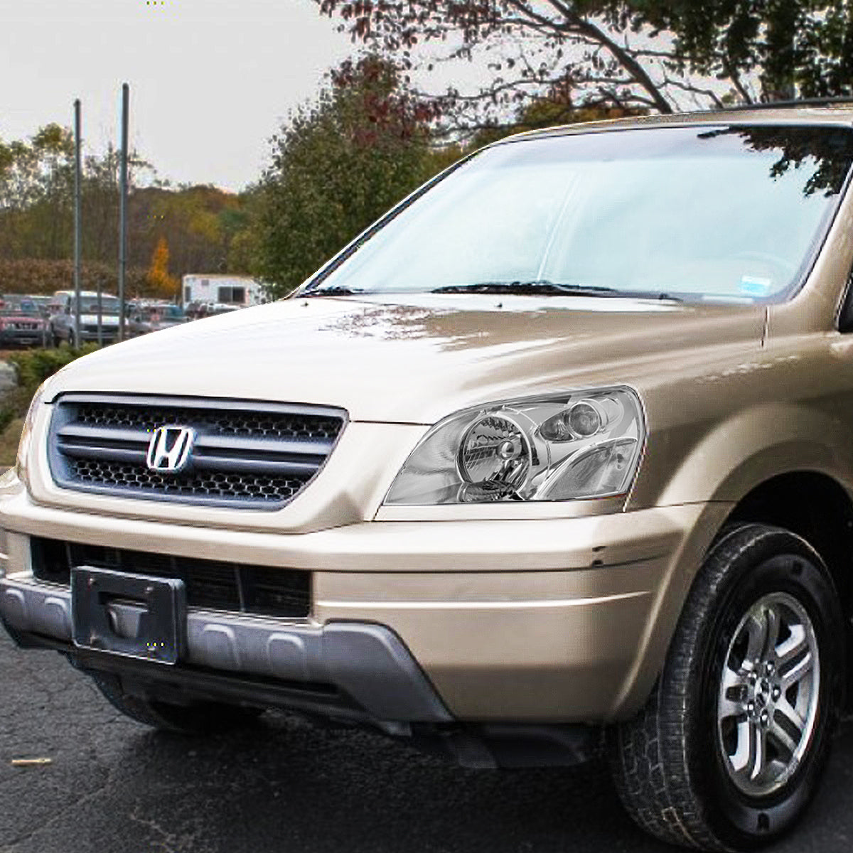 Factory Style Headlights<br>03-05 Honda Pilot