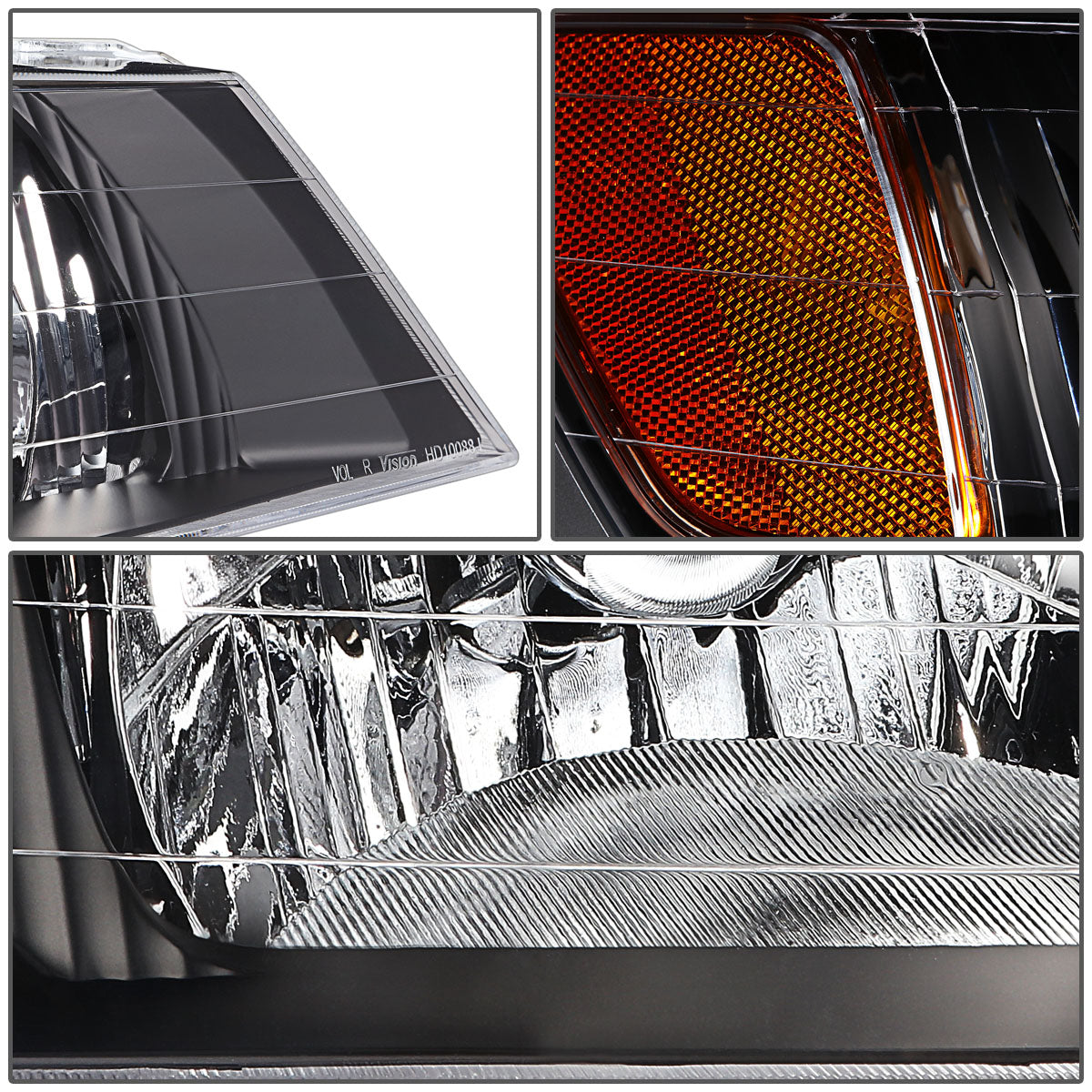 Factory Style Headlights<br>99-04 Honda Odyssey