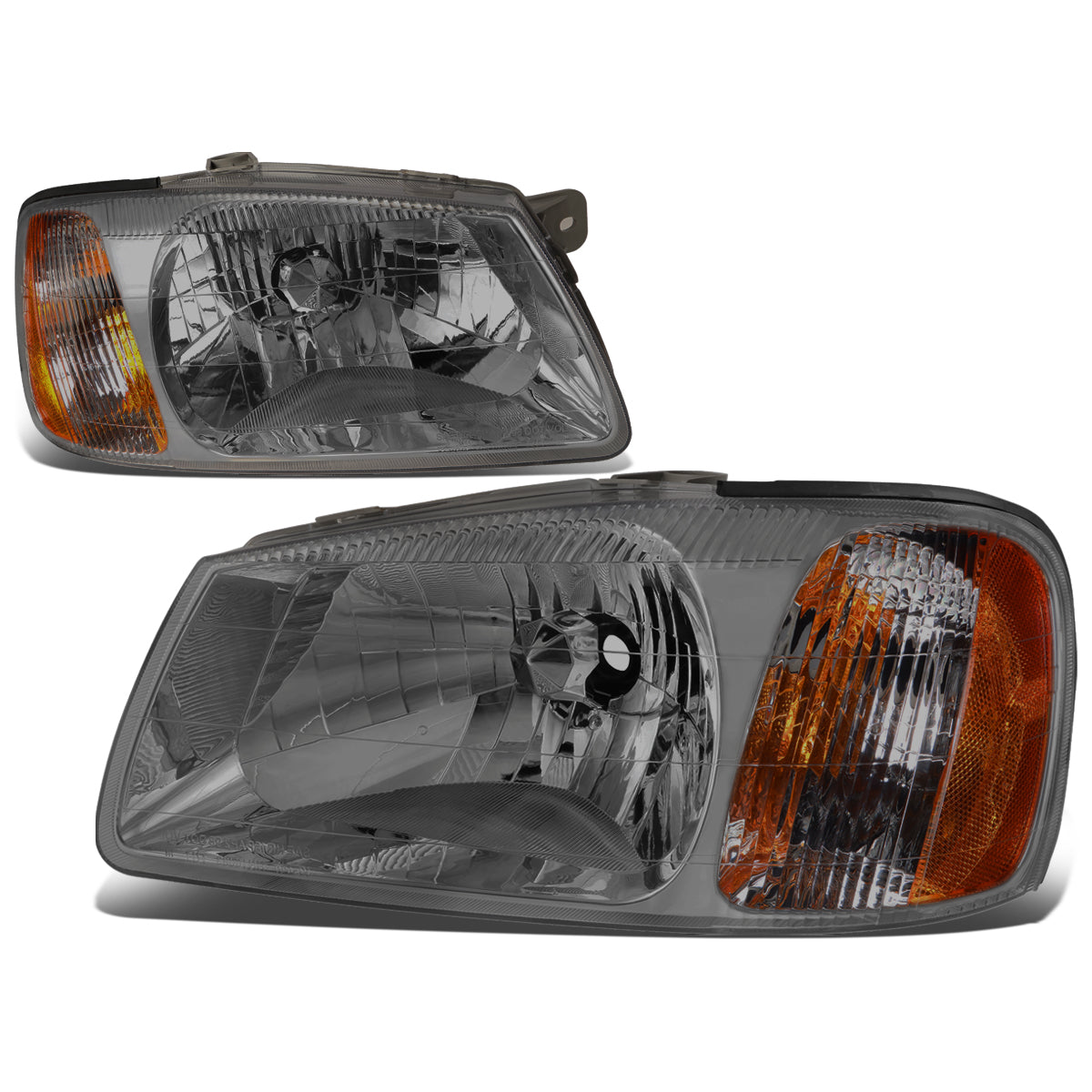 Factory Style Headlights<br>00-02 Hyundai Accent