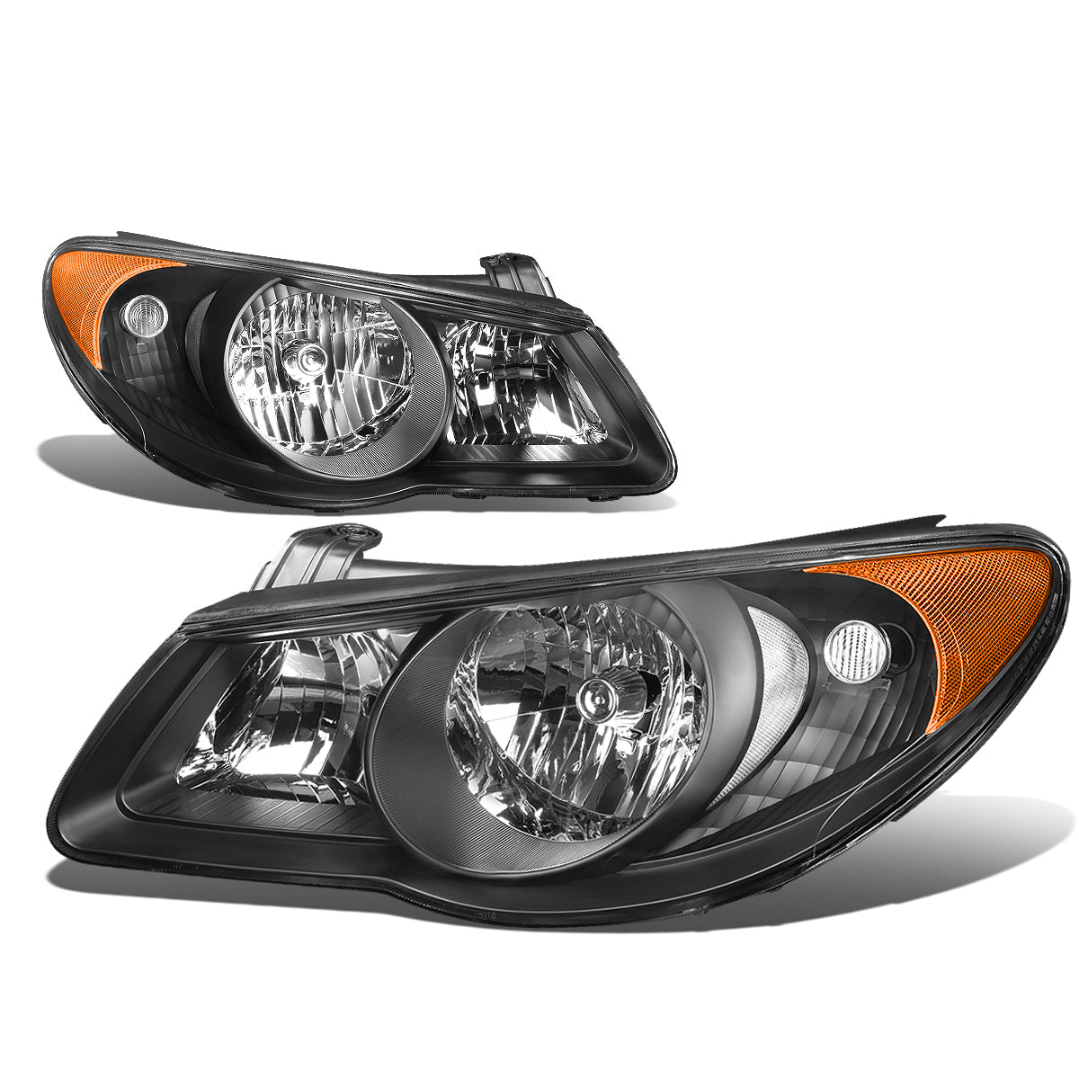 Factory Style Headlights<br>07-09 Hyundai Elantra