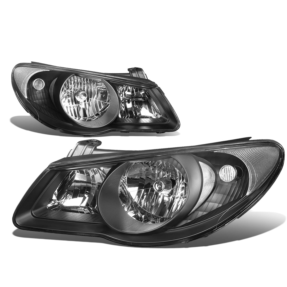 Factory Style Headlights<br>07-09 Hyundai Elantra