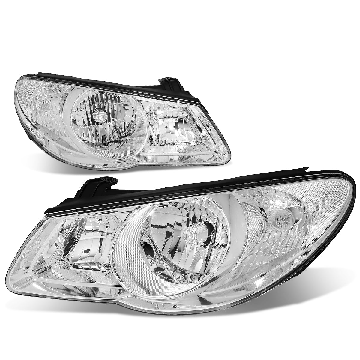 Factory Style Headlights<br>07-09 Hyundai Elantra