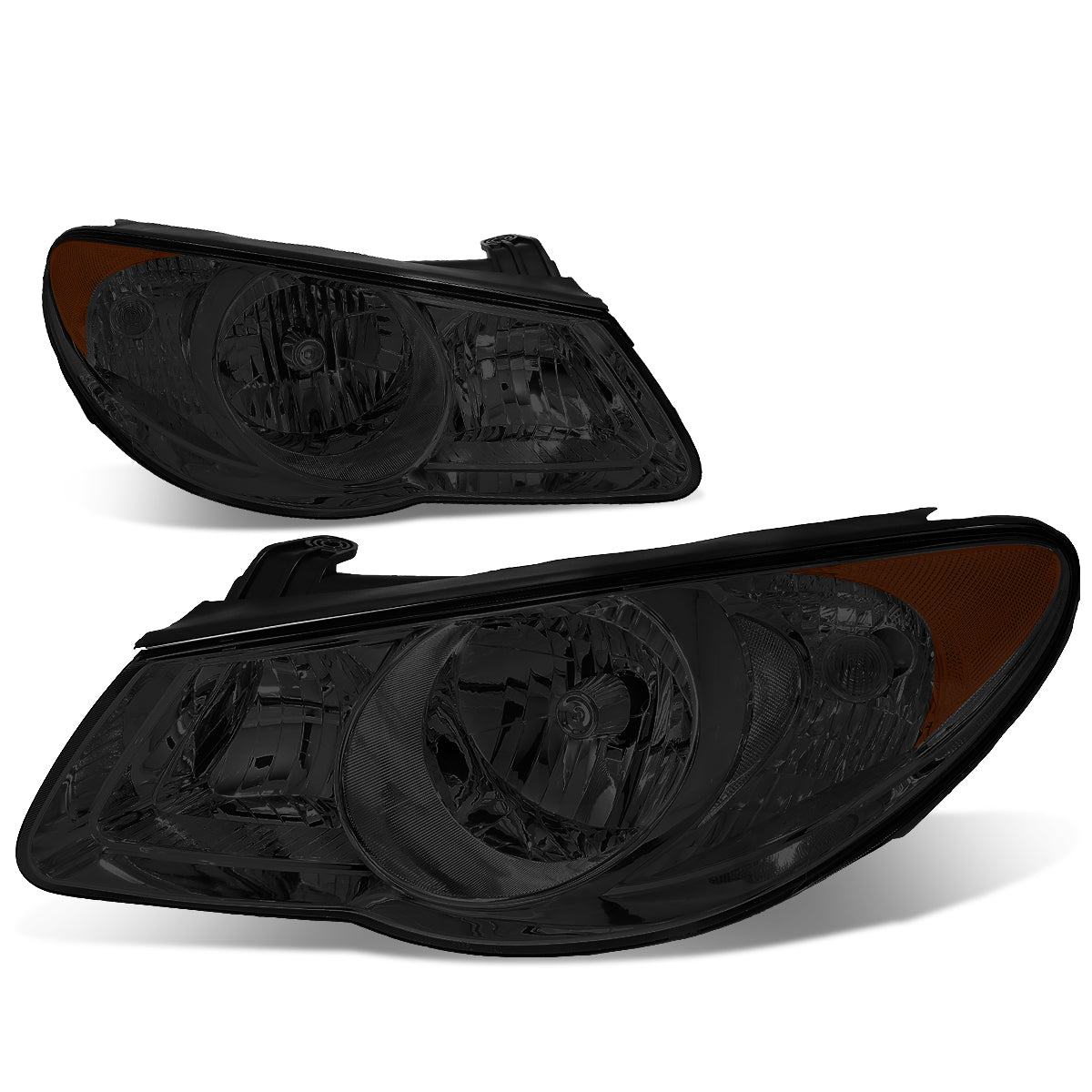 Factory Style Headlights<br>07-09 Hyundai Elantra