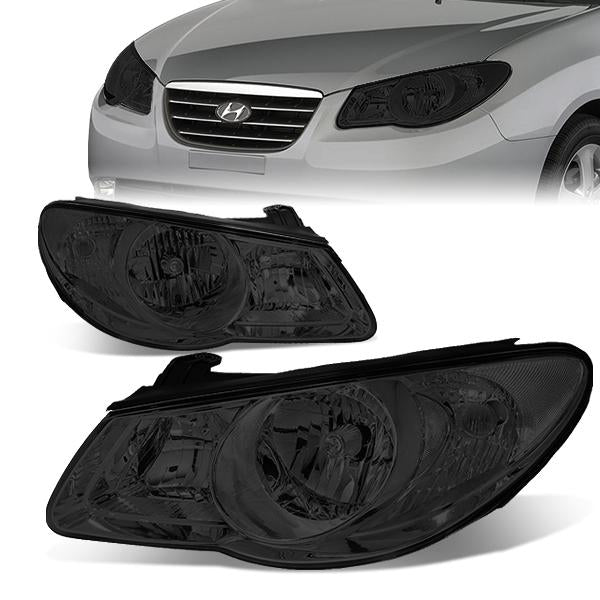 Factory Style Headlights<br>07-09 Hyundai Elantra