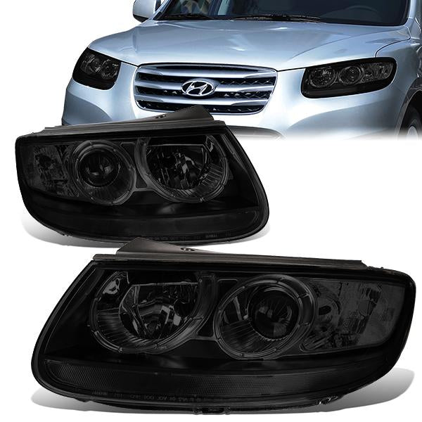 Factory Style Projector Headlights<br>07-12 Hyundai Santa Fe