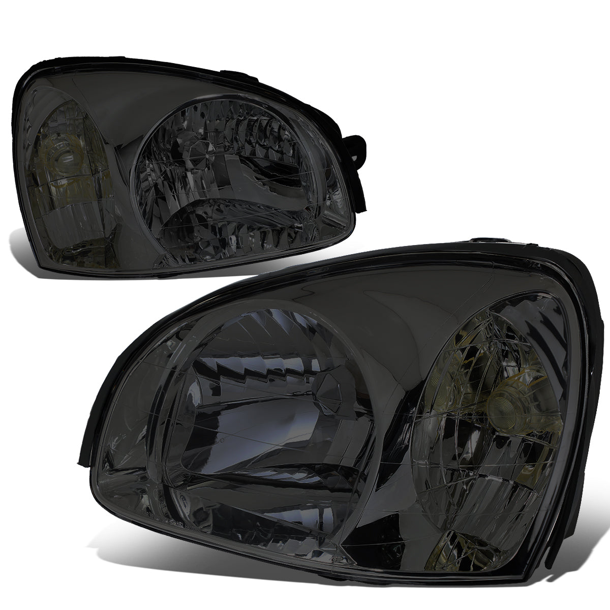 Factory Style Headlights<br>03-06 Hyundai Santa Fe