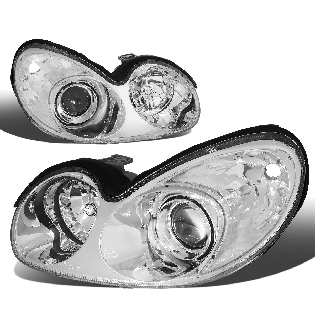 Factory Style Projector Headlights<br>02-05 Hyundai Sonata