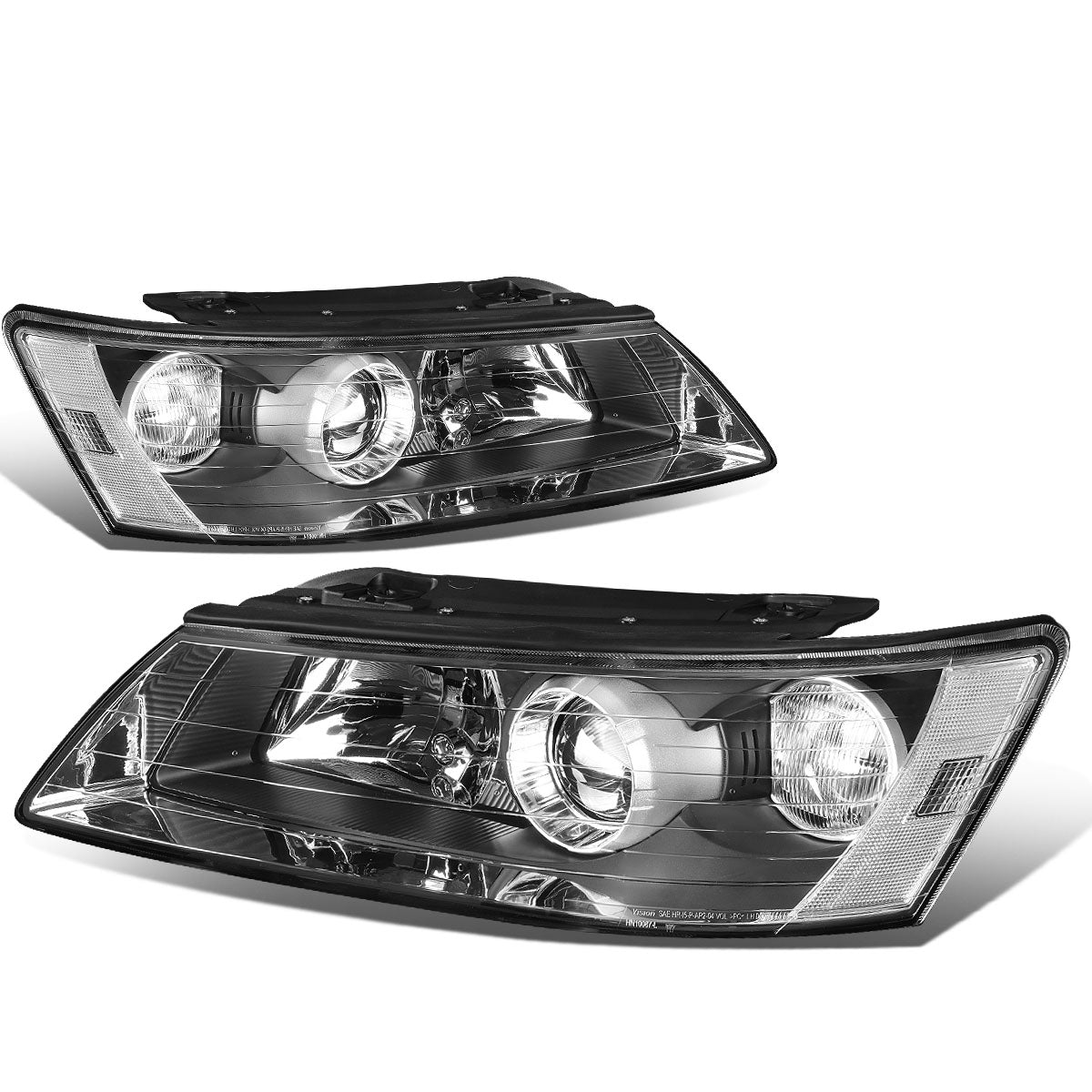 Factory Style Projector Headlights<br>06-08 Hyundai Sonata