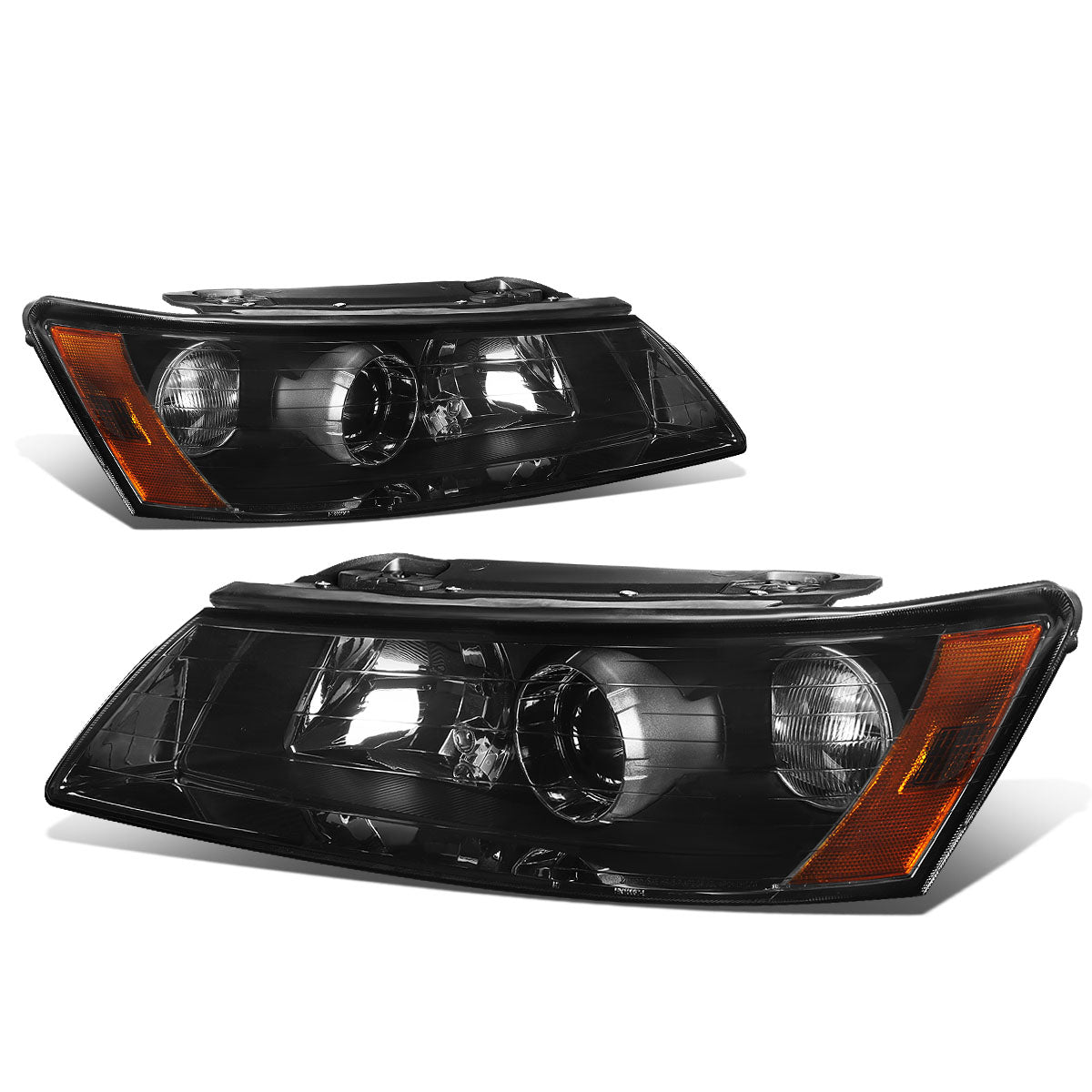 Factory Style Projector Headlights<br>06-08 Hyundai Sonata