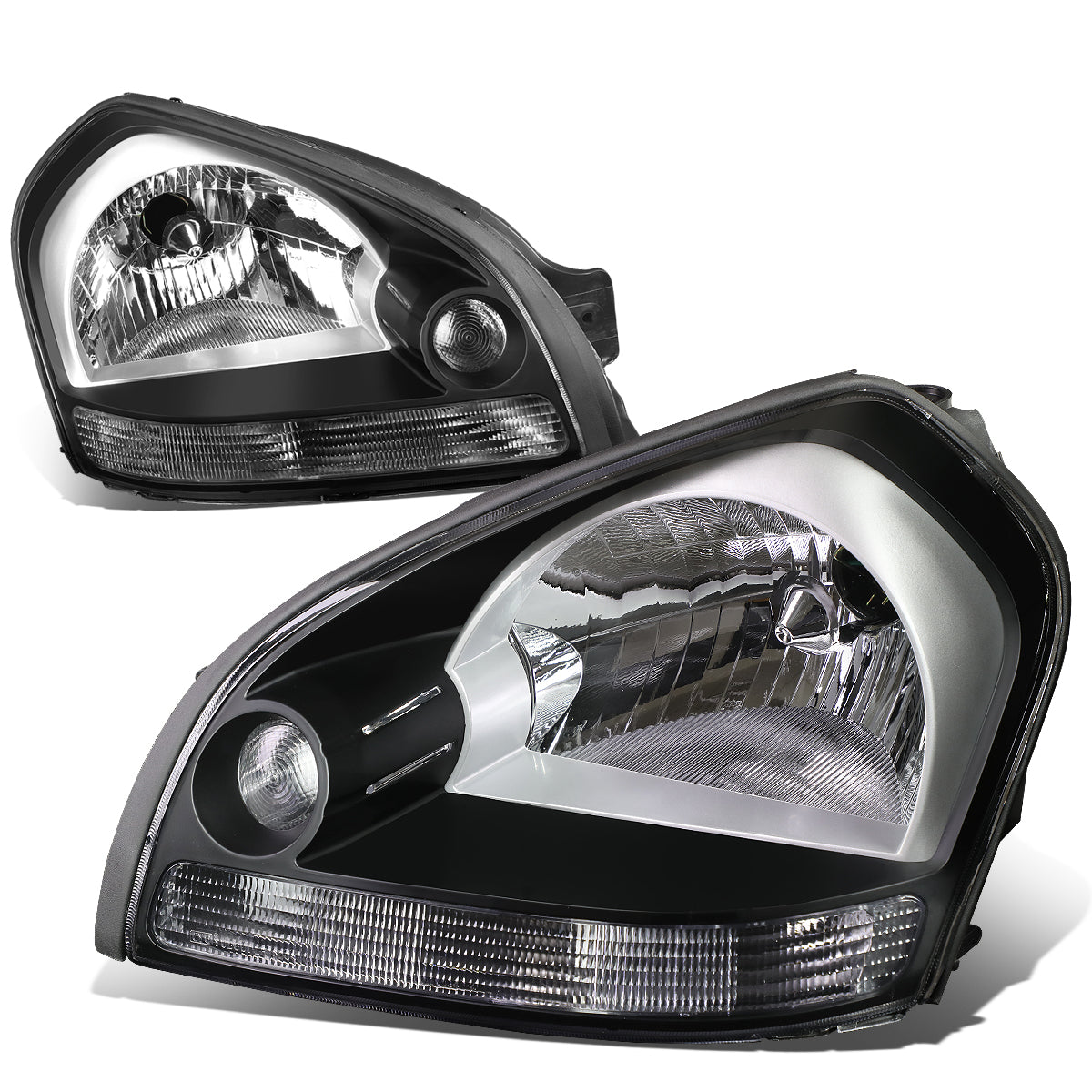 Factory Style Headlights<br>05-09 Hyundai Tucscon