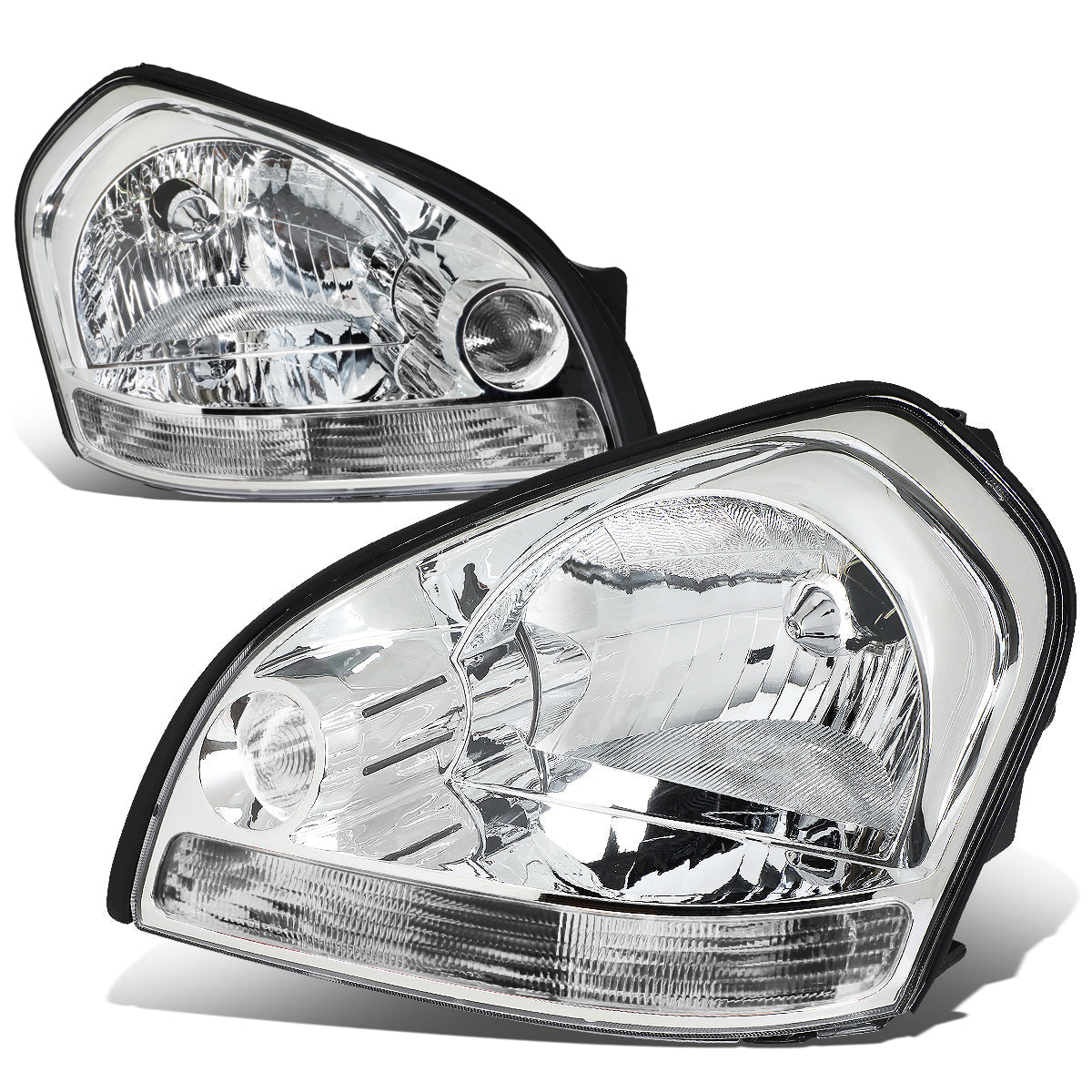 Factory Style Headlights<br>05-09 Hyundai Tucscon