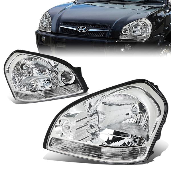 Factory Style Headlights<br>05-09 Hyundai Tucscon