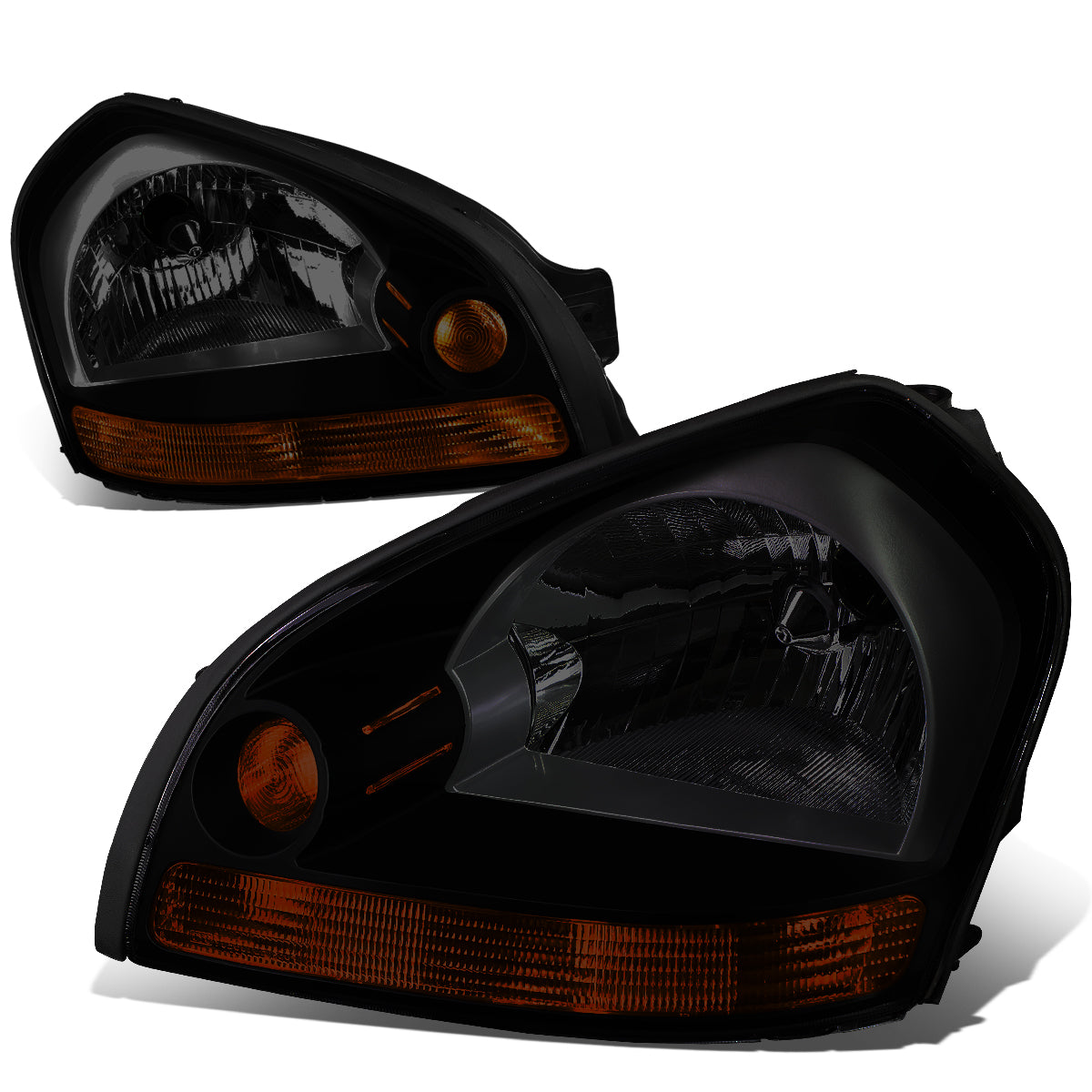 Factory Style Headlights<br>05-09 Hyundai Tucscon