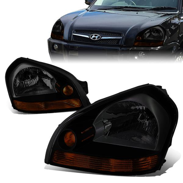 Factory Style Headlights<br>05-09 Hyundai Tucscon