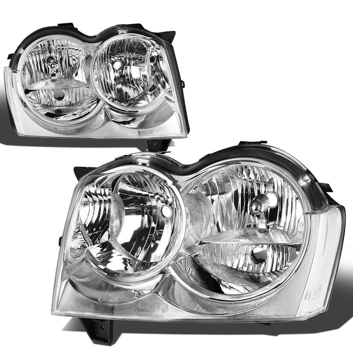 Factory Style Headlights<br>05-07 Jeep Grand Cherokee