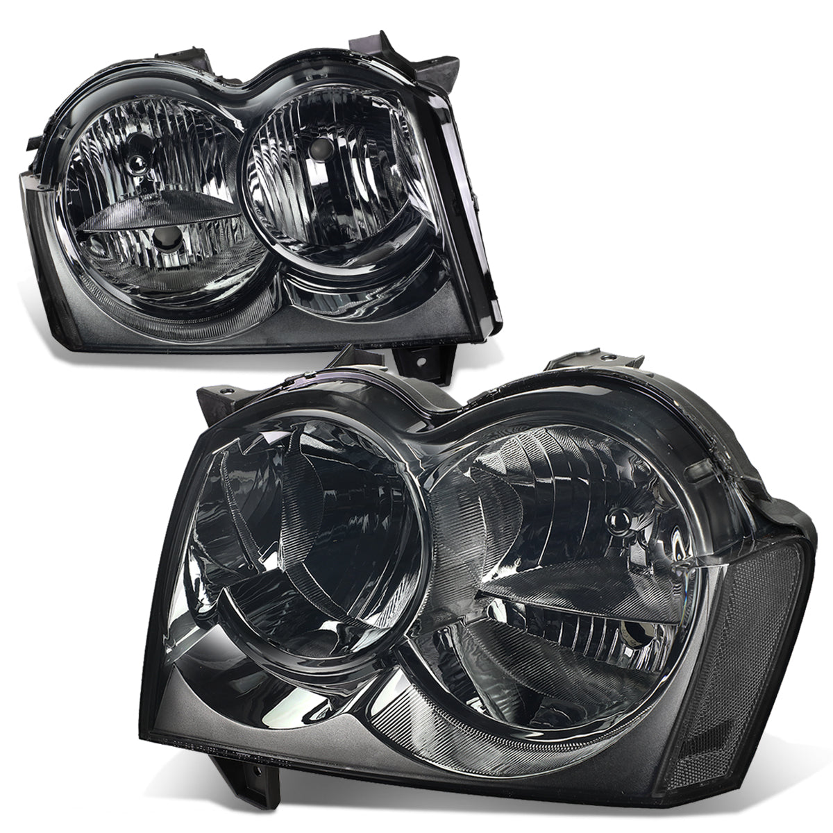 Factory Style Headlights<br>05-07 Jeep Grand Cherokee