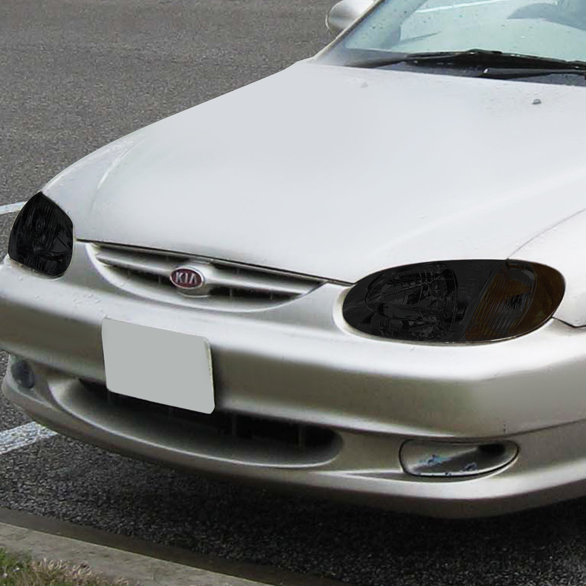 Factory Style Headlights<br>98-01 Kia Sephia